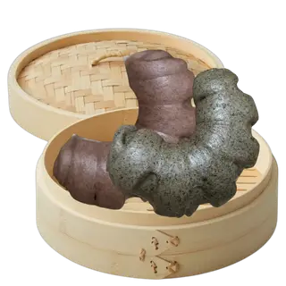 Hình ảnh Bánh bao không nhân thuần chay - vegan