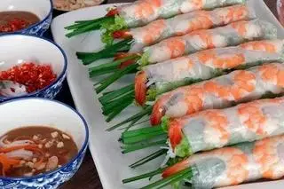 Hình ảnh Set 4 Cuốn Tôm Tươi