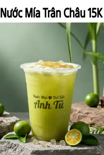 Hình ảnh Nước Mía Trân Châu