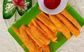Hình ảnh Khoai lang lắc phô mai
