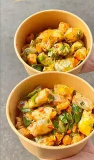 Hình ảnh Bánh tráng cuốn mỡ hành
