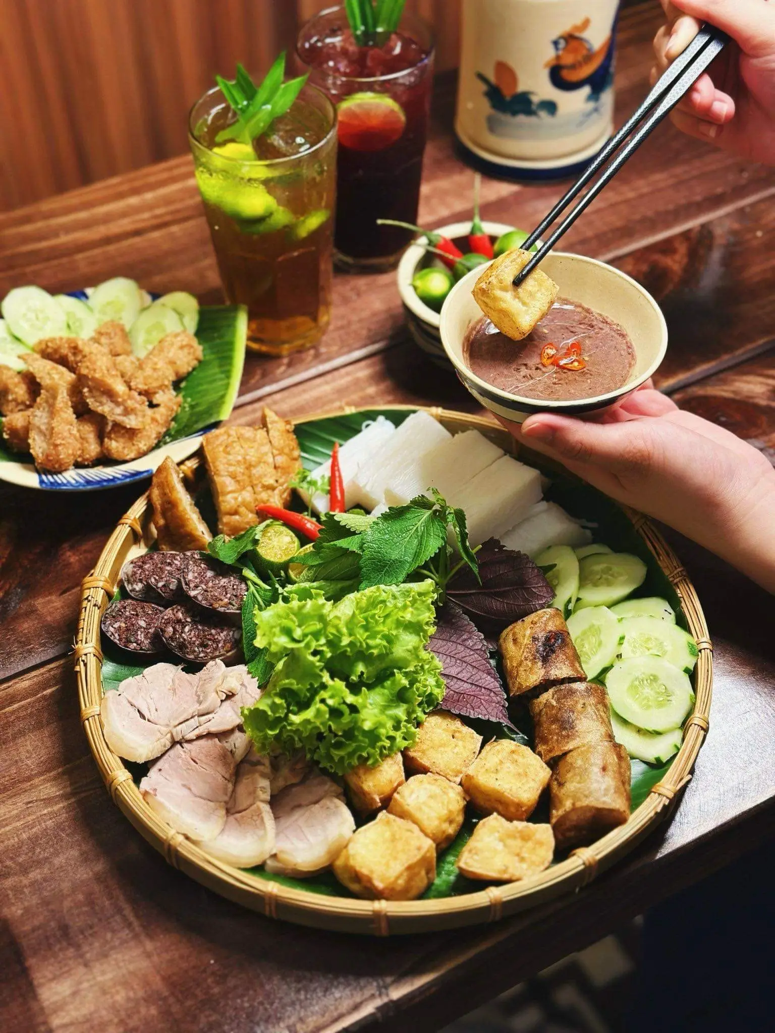 Hình ảnh Bún Đậu Đầy Đủ - Lớn