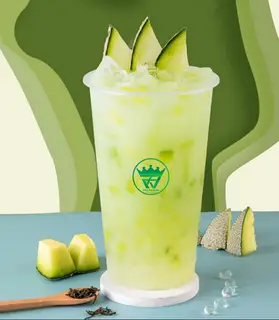 Hình ảnh Trà sữa dưa vàng