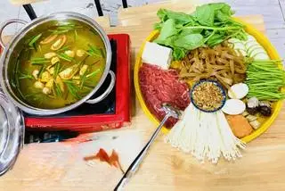 Hình ảnh Lẩu riêu cua bắp bò