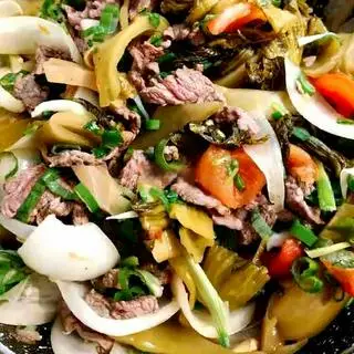Hình ảnh Bò xào cải chua