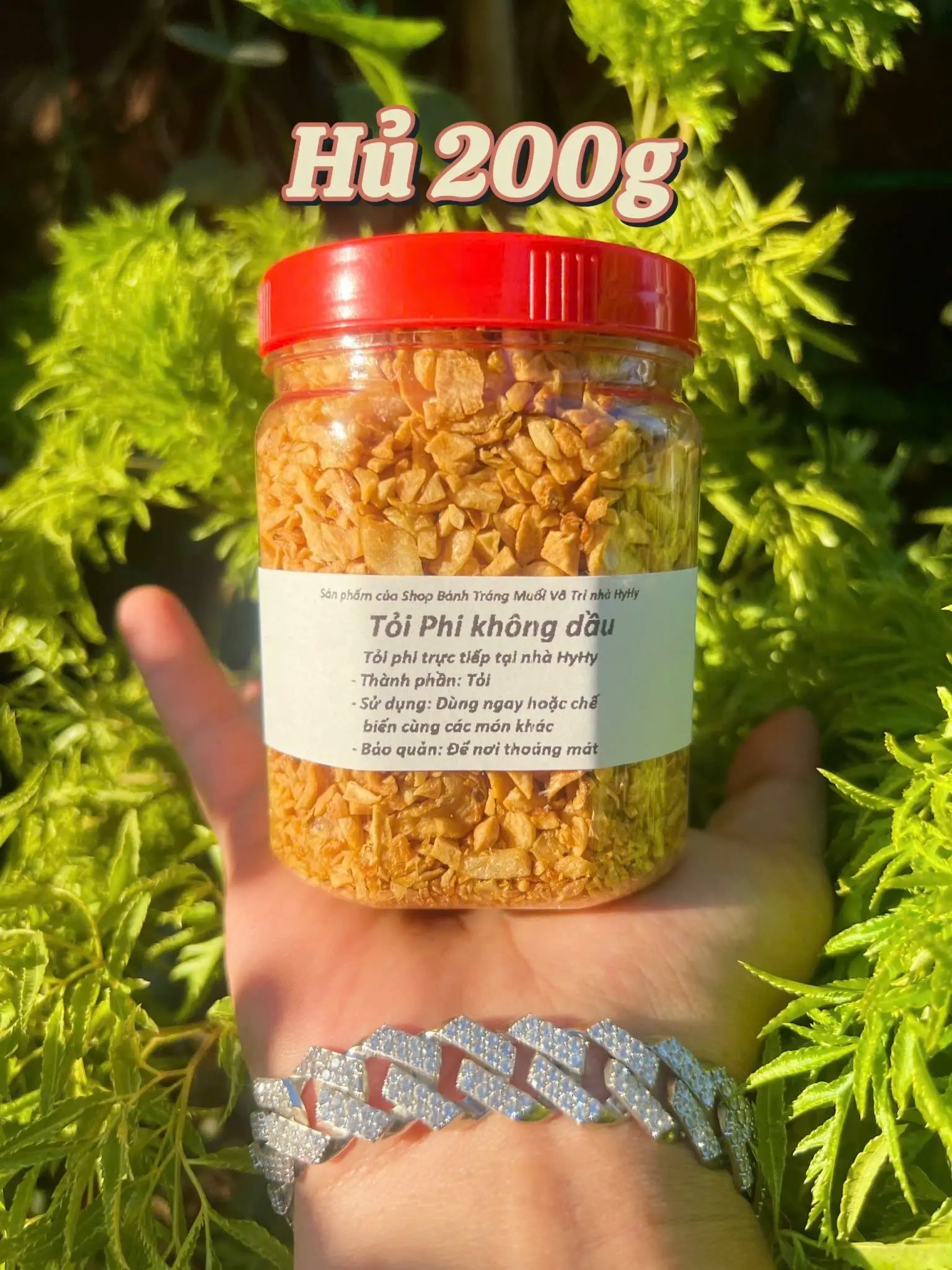Hình ảnh Tỏi phi không dầu 200g