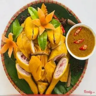 Hình ảnh Gà ủ muối 1/2 ăn mat tặng sốt chấm thân thanh 