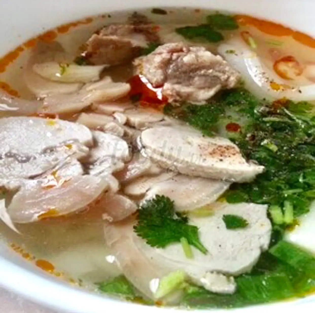 Hình ảnh Bánh canh xương thịt