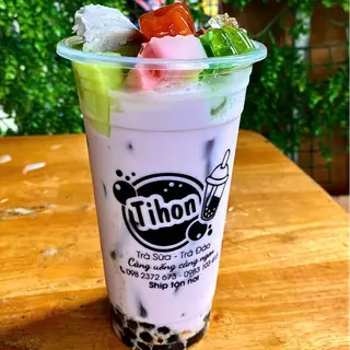 Hình ảnh Trà sữa khoai môn size L