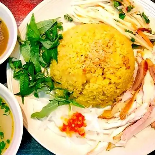 Hình ảnh ITEM-RGVL - Cơm đảo gà xé phay (Đã bao gồm 5k tiền hộp)