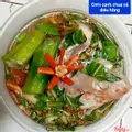 Hình ảnh Cơm canh chua cá diêu hồng
