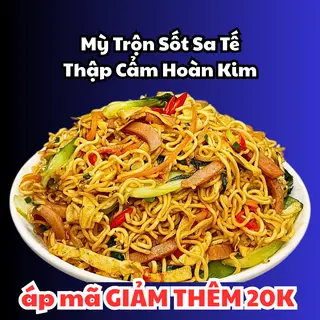 Hình ảnh MỲ Trộn Sốt Sa Tế Thập Cẩm Hoàn Kim