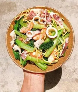 Hình ảnh Mì Trộn Hải Sản 