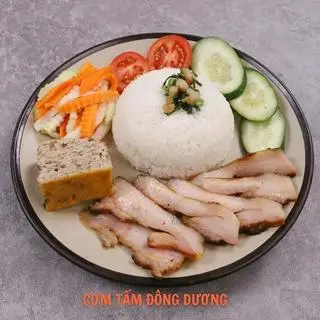 Hình ảnh Cơm tấm má heo chả