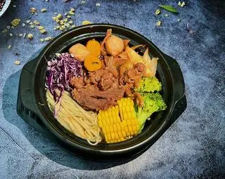 Hình ảnh Mì Cay Kim Chi Bò Mĩ FLS