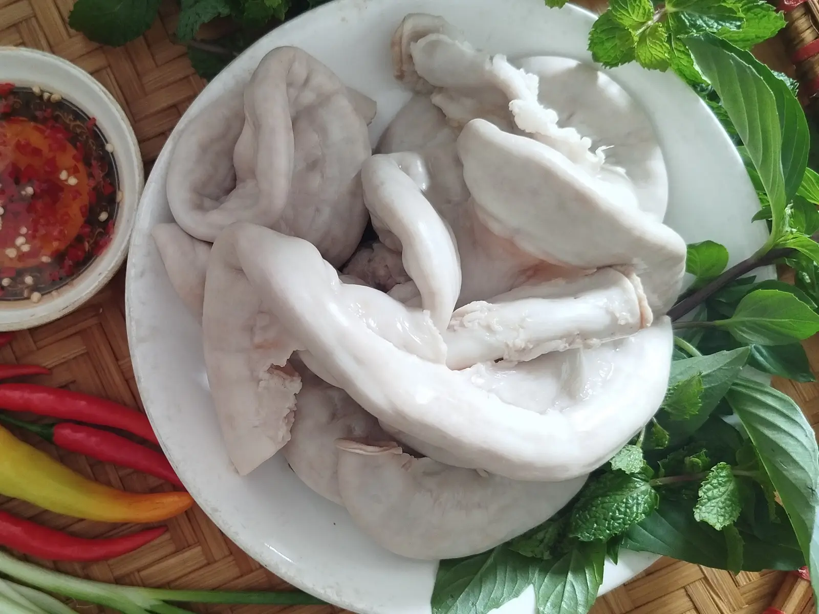 Hình ảnh Combo Lòng Heo Nóng Hổi Chuẩn Vị Bắc không Gan, Không Dồi 400g