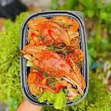 Hình ảnh miến xào nghẹ 1con bao ngon ngọt 