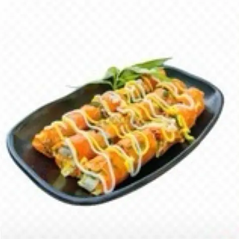 Hình ảnh Bánh tráng cuộn sốt me bơ