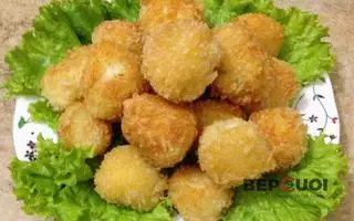 Hình ảnh Trứng cút chiên ( 4 trứng )