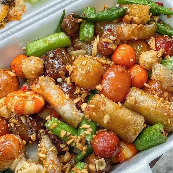 Hình ảnh Thập Cẩm Cá Viên Sốt Me Nhỏ