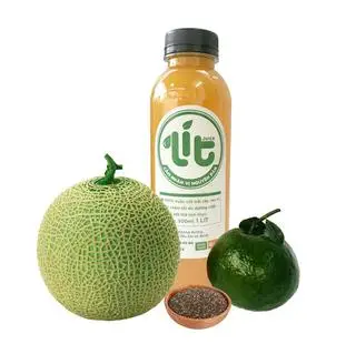 Hình ảnh [Mãi bên nhau] Dưa lưới + Cam + Hạt chia