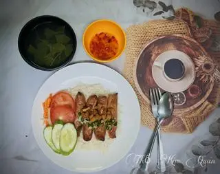 Hình ảnh Cơm nem nướng 