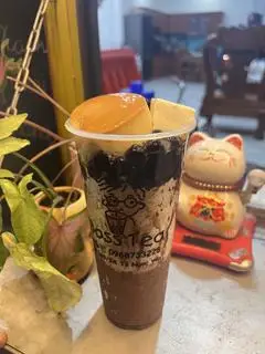 Hình ảnh Milo dầm bánh flan