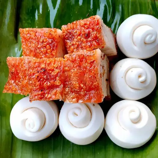 Hình ảnh Thịt heo quay thịt đùi 400g  