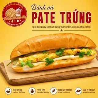 Hình ảnh Bánh mì Pate Trứng