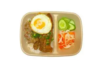 Hình ảnh Cơm Tấm Ba Rọi Nướng - Trứng