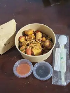 Hình ảnh Viên chiên xào bơ tỏi phần lớn