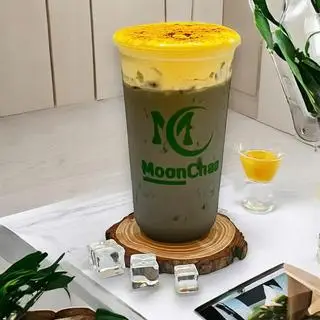 Hình ảnh Trà Sữa Bóng Đêm Kem Trứng Nướng