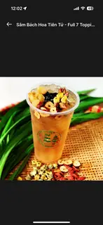Hình ảnh Sâm bách hoa tiên tử - full 7 topping