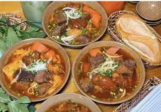 Hình ảnh hủ tiếu bò kho