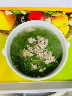 Hình ảnh Canh cải xoong thịt bằm