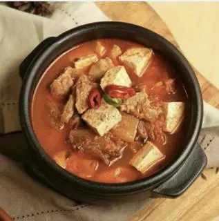 Hình ảnh Canh kimchi & Cơm trắng