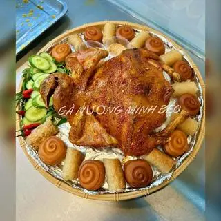 Hình ảnh GÀ BÁNH BAO CƠM LAM 