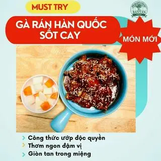 Hình ảnh Gà rán Hàn Quốc - Sốt Cay Gochujang