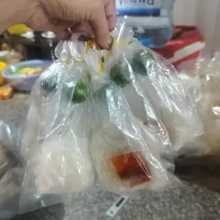 Hình ảnh bánh tráng phơi sương sâu vo
