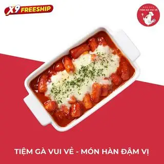 Hình ảnh Tokbokki phô mai