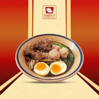 Hình ảnh Mì hoành thánh sườn bò