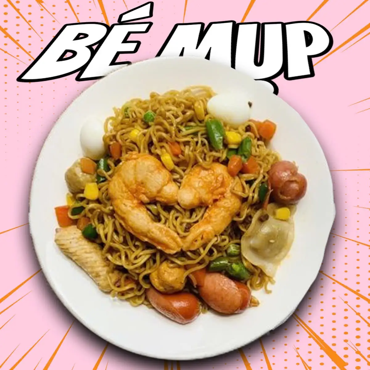 Hình ảnh Mì indomie trộn 9 topping
