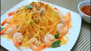 Hình ảnh Gỏi tôm đu đủ