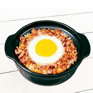 Hình ảnh Cơm Thố Thịt Bằm+ trứng 