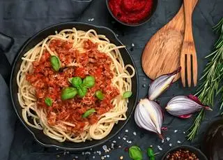Hình ảnh Mì Ý Sốt Bò Bằm