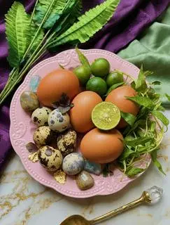 Hình ảnh Trứng gà luộc detox