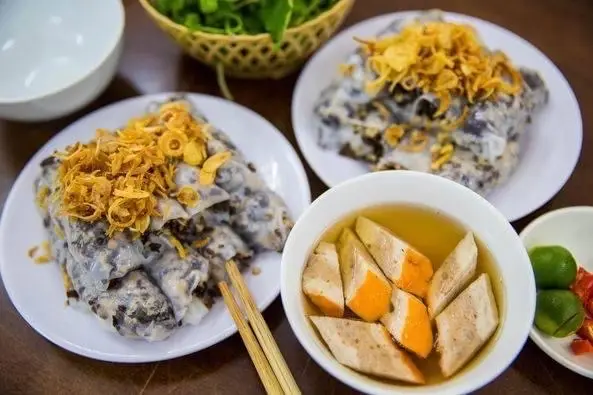 Hình ảnh Bánh cuốn chả quế