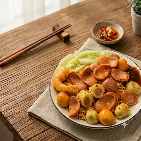Hình ảnh ( BEST-SELLER) Mì Trộn Đẫm Sốt Thập Cẩm Đặc Biệt Nhiều Mì