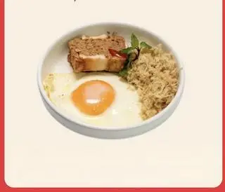 Hình ảnh xôi pate trứng ruốc