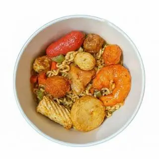 Hình ảnh Mì trộn Indomie full topping